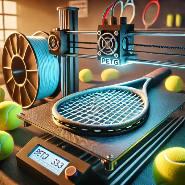 Comment l'impression 3D FDM avec du PETG Sakata3D personnalise les raquettes de tennis et optimise les performances sportives à Thizy-les-Bourgs