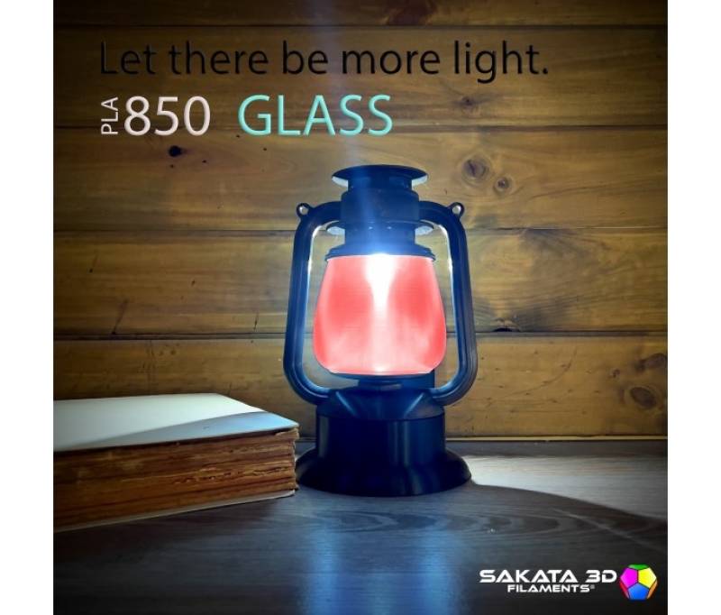 Offre promotionnelle : Lot de 3 bobines de filament PLA GLASS Sakata3D – 15% de remise !